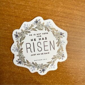 Floral Scripture‎ Wall Decal